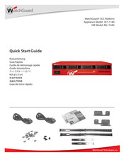 Watchguard XCS 1180 Kurzanleitung