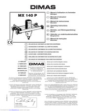 DIMAS MX 140 P Betriebs- Und Wartungsanleitung