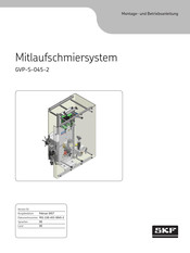 Skf GVP-S-045-2 Montage- Und Betriebsanleitung