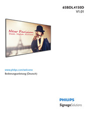 Philips D-Line Serie Bedienungsanleitung