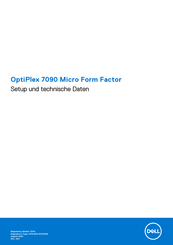 Dell OptiPlex 7090 Micro Einrichtung Und Technische Daten