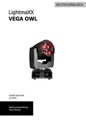 Lightmaxx VEGA OWL Bedienungsanleitung