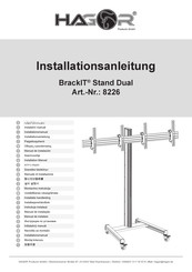 HAGOR BrackIT Stand Single Installationsanleitung