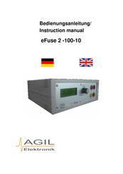 Agil Elektronik eFuse 2-100-10 Bedienungsanleitung