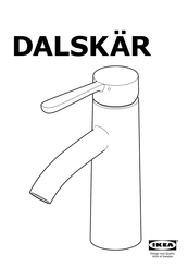 IKEA DALSKÄR AA-801895-1 Bedienungsanleitung