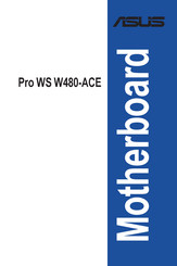 Asus Pro WS W480-ACE Bedienungsanleitung