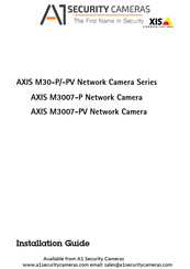 Axis M3007-PV Installationsanleitung