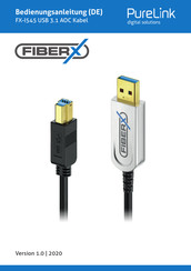 Purelink FIBERX FX-I545 Bedienungsanleitung