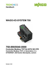 WAGO 750-890/0040-0000 Handbuch