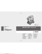 Bosch GAS 35 L SFC+ Originalbetriebsanleitung