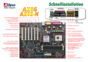 AOpen AX4G Schnellinstallation