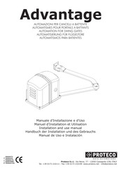 Proteco ADVANTAGE Handbuch Der Installation Und Des Gebrauchs