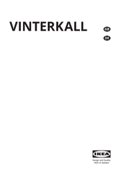 IKEA VINTERKALL AA-2230409-3 Bedienungsanleitung
