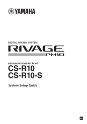 Yamaha RIVAGE PM10 CS-R10 Handbuch