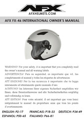 AFX FX-46 Benutzerhandbuch