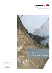 Geobrugg ATT-80 Systemhandbuch