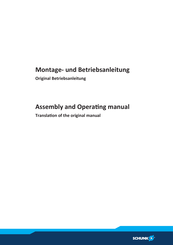SCHUNK KGG 100-80 Montage- Und Betriebsanleitung