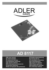 Adler AD 8117 Bedienungsanweisung