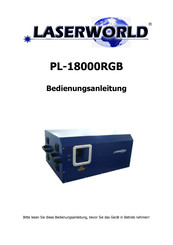 Laserworld PL-18000RGB Bedienungsanleitung