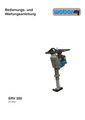 Weber Mt SRV 300 Bedienungs- Und Wartungsanleitung