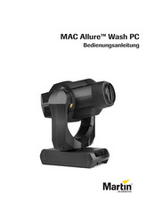 Martin MAC Allure Wash PC Bedienungsanleitung
