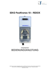 seko PoolKronos 10-REDOX Bedienungsanleitung