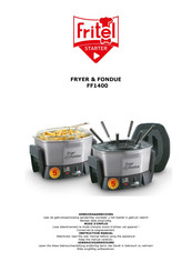 Fritel Fryer & Fondue FF1400 Gebrauchsanweisung