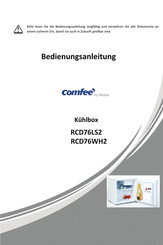 Midea comfee RCD76LS2 Bedienungsanleitung