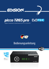 Edison picco T265 pro Bedienungsanleitung
