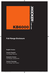 Kicker KB6000 Benutzerhandbuch