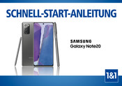 Samsung Galaxy Note20 Schnellstartanleitung