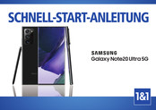 Samsung Galaxy Note20 Ultra 5G Schnellstartanleitung