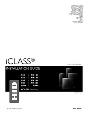 HID iCLASS R10 Installationsanleitung