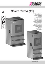 BRAVILOR BONAMAT Bolero Turbo XL Operator Handbuch
