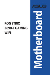Asus ROG STRIX Z690-F GAMING WIFI Bedienungsanleitung