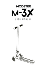 Modster M3-X Bedienungsanleitung