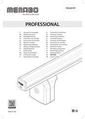 Menabo PROFESSIONAL FIX 601FP Montageanleitung