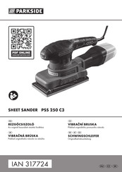 Parkside PSS 250 C3 Originalbetriebsanleitung