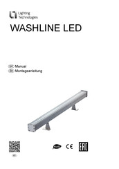 Lighting Technologies WASHLINE LED Serie Montageanleitung