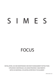 SIMES Minifocus Installations-, Bedienungs- Und Wartungsanleitung