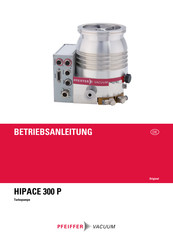 Pfeiffer Vacuum HIPACE 300 P Betriebsanleitung
