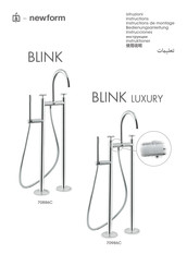 Newform BLINK luxury 70986C Bedienungsanleitung