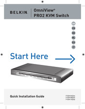 Belkin OmniView PRO2 Installationsanleitung