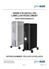 Pro-Elec PELL0214 Benutzerhandbuch