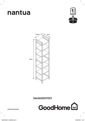 GoodHome nantua 3663602527022 Montageanleitung