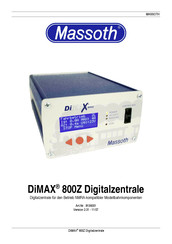Massoth DiMAX 800Z Bedienungsanleitung
