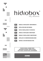 Absara hidrobox ZONE Montage- Und Wartungsanleitung