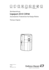 Endress+Hauser Liquiport 2010 CSP44 Betriebsanleitung
