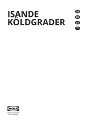 IKEA KÖLDGRADER AA-2318531-1 Bedienungsanleitung