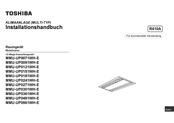 Toshiba MMU-UP0241WH-E Installationshandbuch